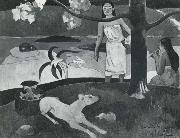 Paul Gauguin Tahitian Pastoral Scenes Spain oil painting artist